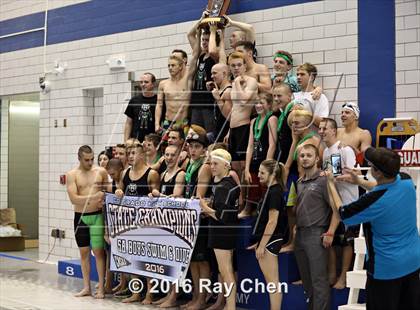 Thumbnail 3 in CHSAA 5A Swimming Championships (Podium/Awards) photogallery.