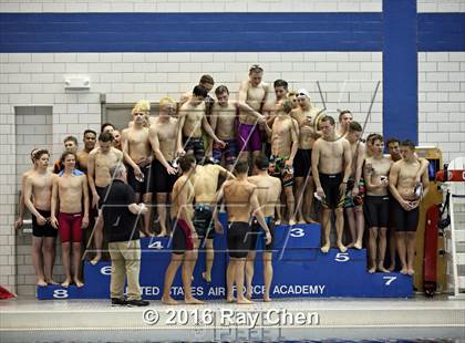 Thumbnail 1 in CHSAA 5A Swimming Championships (Podium/Awards) photogallery.