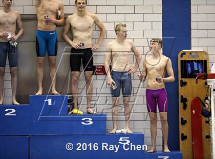Thumbnail 2 in CHSAA 5A Swimming Championships (Podium/Awards) photogallery.