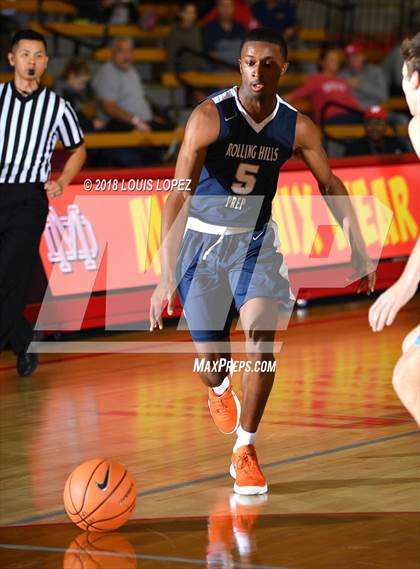 Thumbnail 3 in Corona del Mar vs. Rolling Hills Prep (Nike Extravaganza) photogallery.