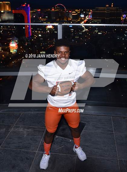 Thumbnail 3 in Bishop Gorman (Preseason Early Contenders Photo Shoot) photogallery.
