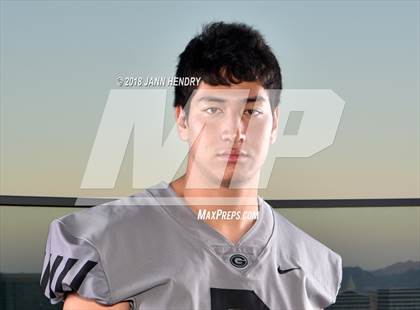 Thumbnail 2 in Bishop Gorman (Preseason Early Contenders Photo Shoot) photogallery.