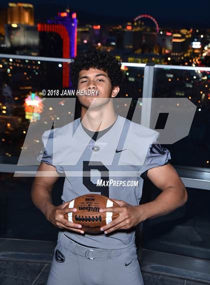 Thumbnail 1 in Bishop Gorman (Preseason Early Contenders Photo Shoot) photogallery.