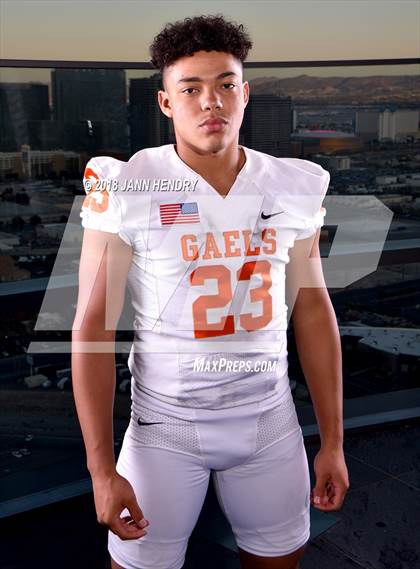 Thumbnail 1 in Bishop Gorman (Preseason Early Contenders Photo Shoot) photogallery.