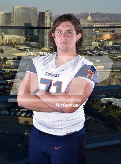 Thumbnail 3 in Bishop Gorman (Preseason Early Contenders Photo Shoot) photogallery.