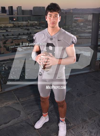 Thumbnail 2 in Bishop Gorman (Preseason Early Contenders Photo Shoot) photogallery.