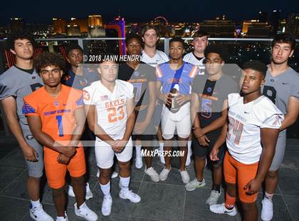 Thumbnail 1 in Bishop Gorman (Preseason Early Contenders Photo Shoot) photogallery.