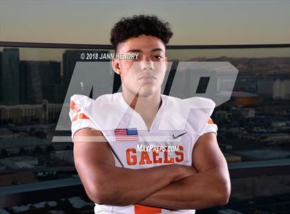 Thumbnail 2 in Bishop Gorman (Preseason Early Contenders Photo Shoot) photogallery.