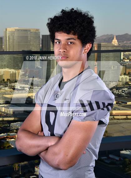 Thumbnail 3 in Bishop Gorman (Preseason Early Contenders Photo Shoot) photogallery.