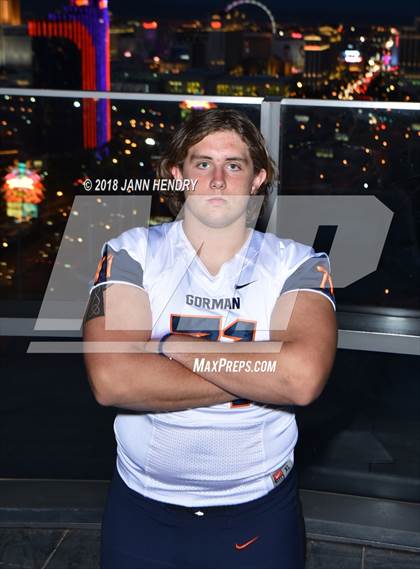 Thumbnail 1 in Bishop Gorman (Preseason Early Contenders Photo Shoot) photogallery.