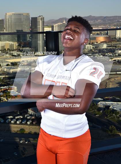 Thumbnail 3 in Bishop Gorman (Preseason Early Contenders Photo Shoot) photogallery.