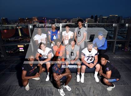 Thumbnail 1 in Bishop Gorman (Preseason Early Contenders Photo Shoot) photogallery.