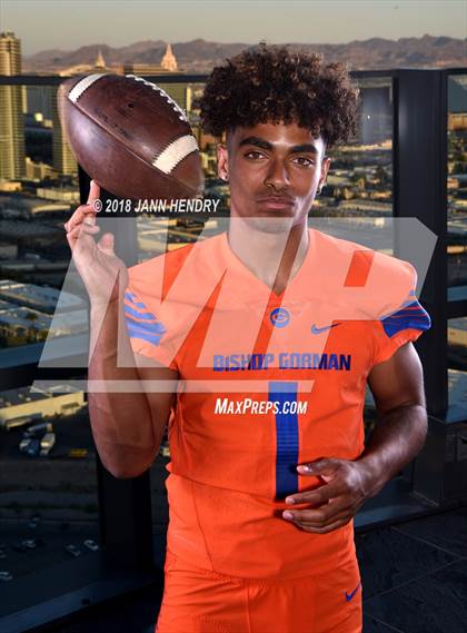 Thumbnail 1 in Bishop Gorman (Preseason Early Contenders Photo Shoot) photogallery.