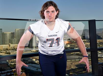 Thumbnail 2 in Bishop Gorman (Preseason Early Contenders Photo Shoot) photogallery.