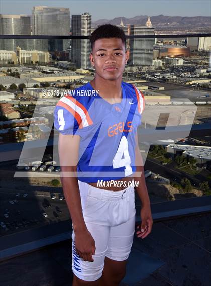 Thumbnail 2 in Bishop Gorman (Preseason Early Contenders Photo Shoot) photogallery.