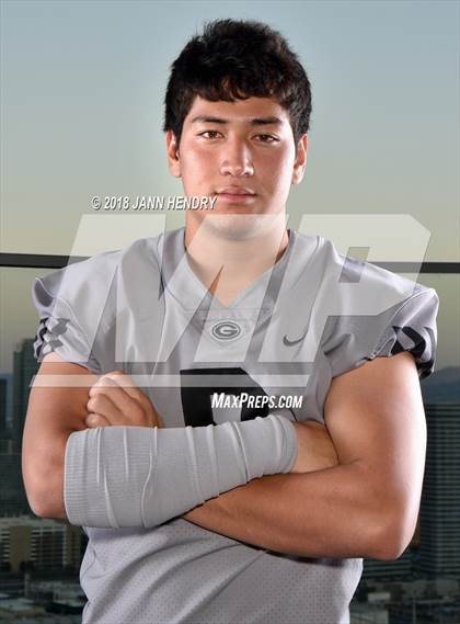 Thumbnail 1 in Bishop Gorman (Preseason Early Contenders Photo Shoot) photogallery.