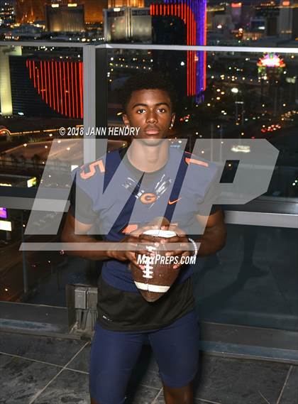 Thumbnail 1 in Bishop Gorman (Preseason Early Contenders Photo Shoot) photogallery.