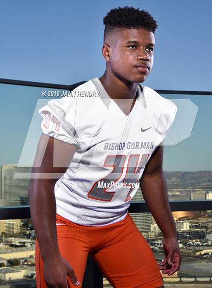 Thumbnail 2 in Bishop Gorman (Preseason Early Contenders Photo Shoot) photogallery.