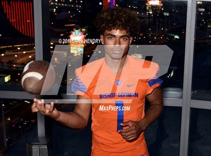Thumbnail 2 in Bishop Gorman (Preseason Early Contenders Photo Shoot) photogallery.