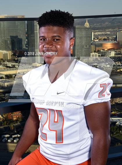 Thumbnail 2 in Bishop Gorman (Preseason Early Contenders Photo Shoot) photogallery.