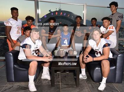 Thumbnail 2 in Bishop Gorman (Preseason Early Contenders Photo Shoot) photogallery.