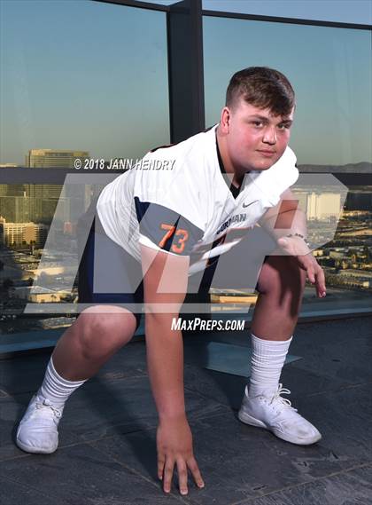 Thumbnail 3 in Bishop Gorman (Preseason Early Contenders Photo Shoot) photogallery.
