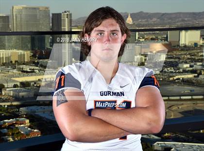 Thumbnail 1 in Bishop Gorman (Preseason Early Contenders Photo Shoot) photogallery.