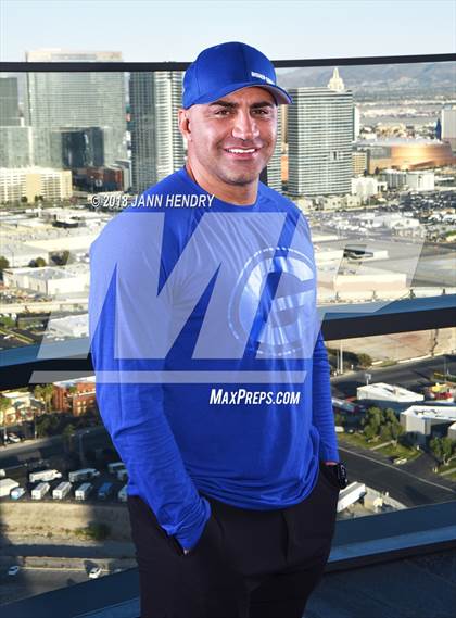 Thumbnail 2 in Bishop Gorman (Preseason Early Contenders Photo Shoot) photogallery.