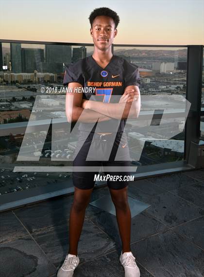 Thumbnail 1 in Bishop Gorman (Preseason Early Contenders Photo Shoot) photogallery.