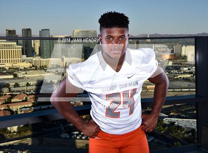 Thumbnail 2 in Bishop Gorman (Preseason Early Contenders Photo Shoot) photogallery.