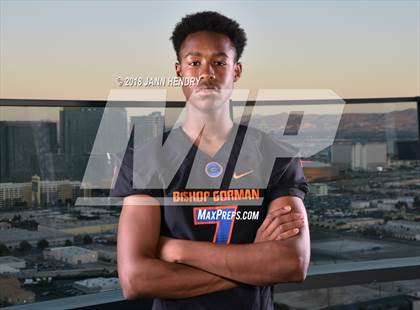 Thumbnail 3 in Bishop Gorman (Preseason Early Contenders Photo Shoot) photogallery.