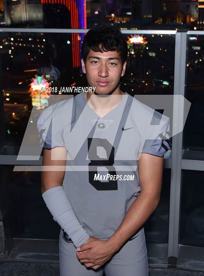 Thumbnail 2 in Bishop Gorman (Preseason Early Contenders Photo Shoot) photogallery.