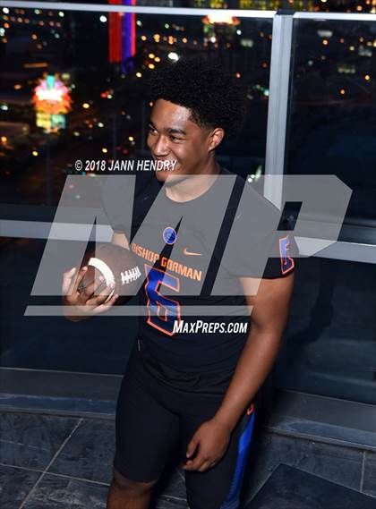 Thumbnail 3 in Bishop Gorman (Preseason Early Contenders Photo Shoot) photogallery.