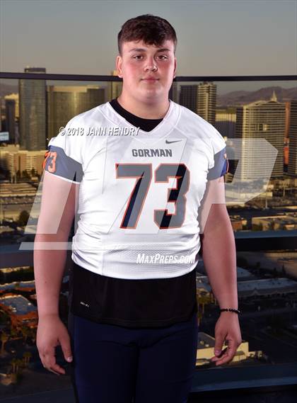 Thumbnail 3 in Bishop Gorman (Preseason Early Contenders Photo Shoot) photogallery.