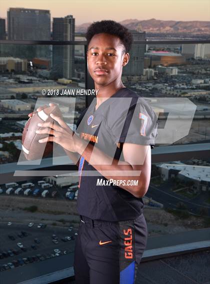 Thumbnail 1 in Bishop Gorman (Preseason Early Contenders Photo Shoot) photogallery.