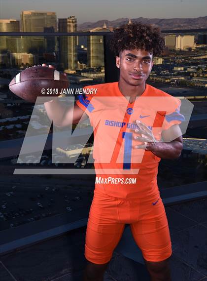 Thumbnail 2 in Bishop Gorman (Preseason Early Contenders Photo Shoot) photogallery.