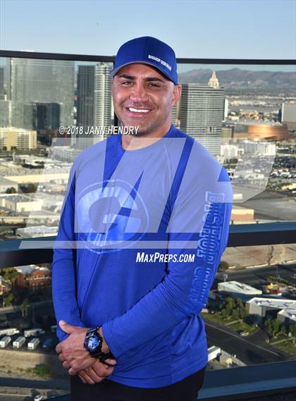 Thumbnail 3 in Bishop Gorman (Preseason Early Contenders Photo Shoot) photogallery.