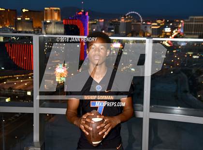Thumbnail 2 in Bishop Gorman (Preseason Early Contenders Photo Shoot) photogallery.