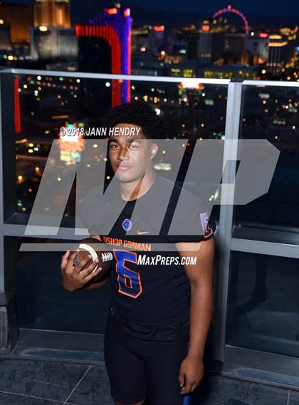 Thumbnail 1 in Bishop Gorman (Preseason Early Contenders Photo Shoot) photogallery.