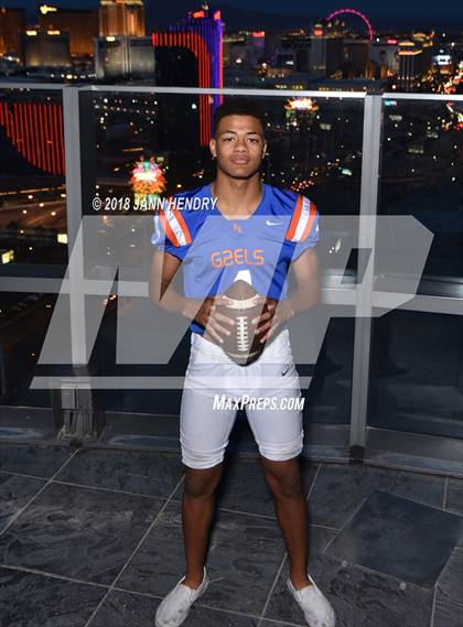 Thumbnail 3 in Bishop Gorman (Preseason Early Contenders Photo Shoot) photogallery.