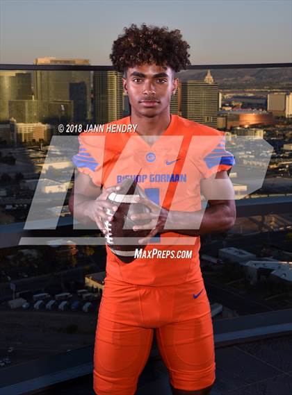Thumbnail 2 in Bishop Gorman (Preseason Early Contenders Photo Shoot) photogallery.