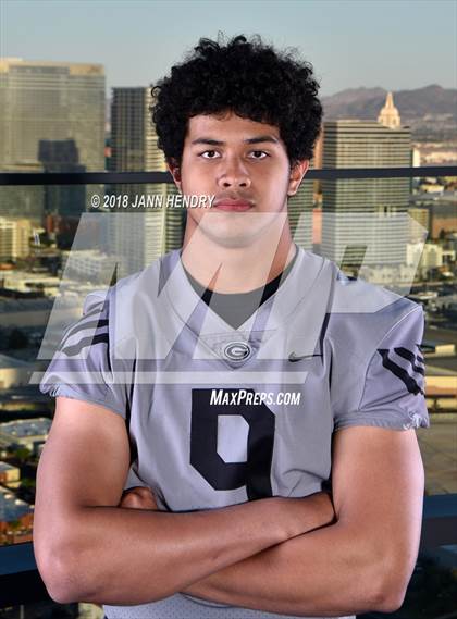 Thumbnail 3 in Bishop Gorman (Preseason Early Contenders Photo Shoot) photogallery.