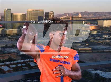Thumbnail 3 in Bishop Gorman (Preseason Early Contenders Photo Shoot) photogallery.