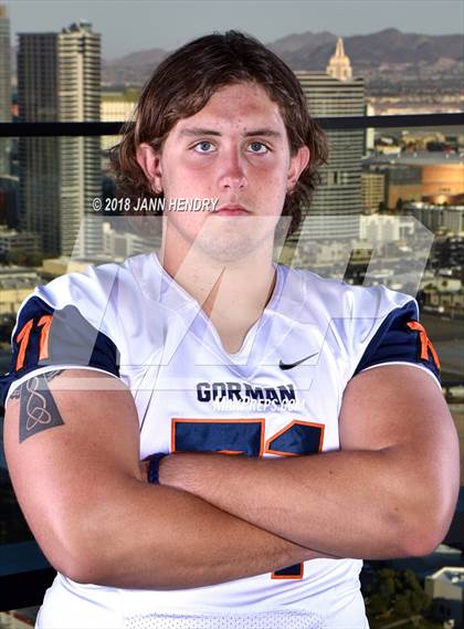 Thumbnail 2 in Bishop Gorman (Preseason Early Contenders Photo Shoot) photogallery.