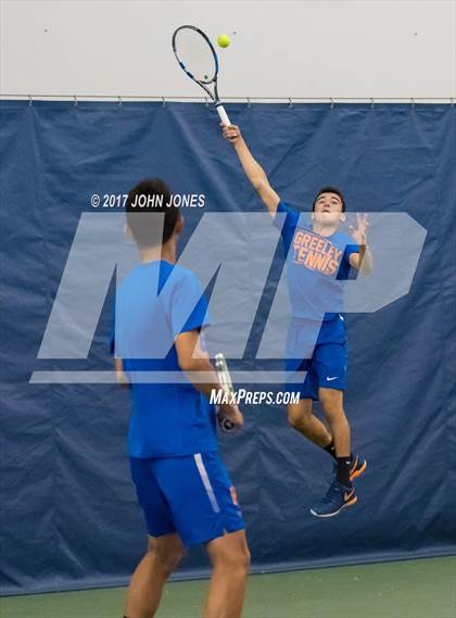 Thumbnail 1 in NYSPHSAA Championships (Main Doubles Final) photogallery.