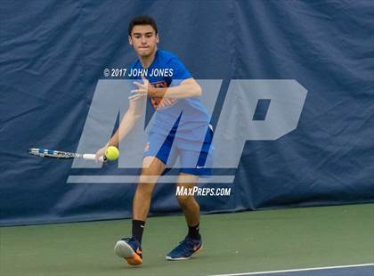 Thumbnail 2 in NYSPHSAA Championships (Main Doubles Final) photogallery.