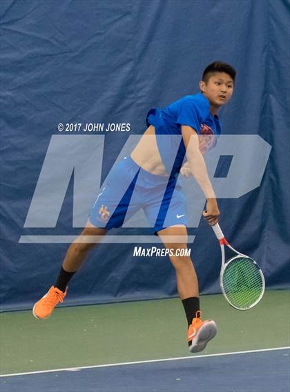 Thumbnail 1 in NYSPHSAA Championships (Main Doubles Final) photogallery.