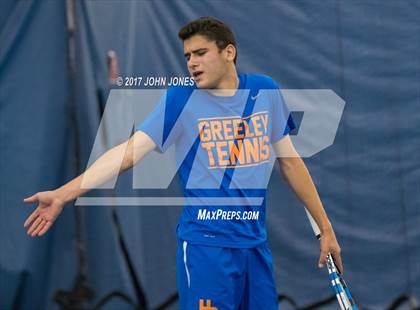 Thumbnail 2 in NYSPHSAA Championships (Main Doubles Final) photogallery.