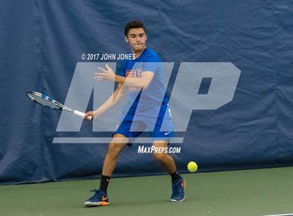 Thumbnail 1 in NYSPHSAA Championships (Main Doubles Final) photogallery.