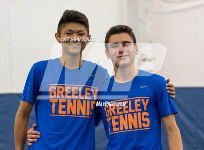 Thumbnail 2 in NYSPHSAA Championships (Main Doubles Final) photogallery.
